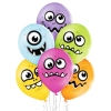 Balony lateksowe kolorowe Monster 6 sztuk